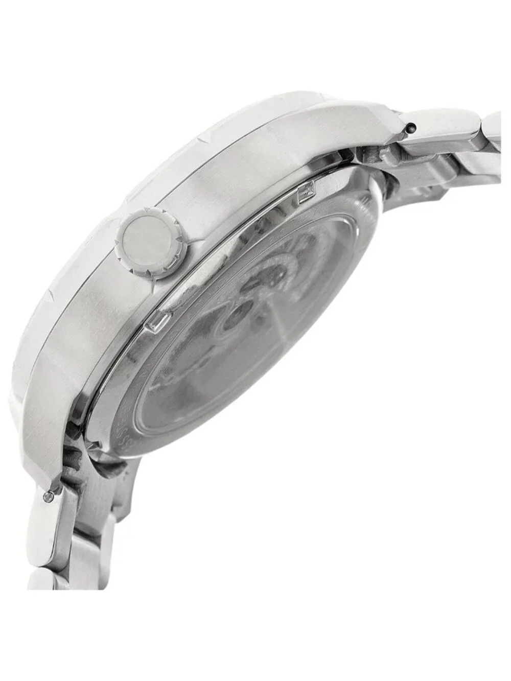 NWT Heritor Ryder Automatic Silver Skeleton Dial Men's Watch